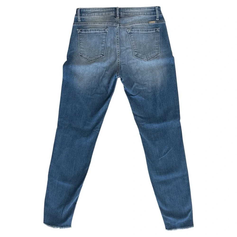 KanCan Jeans Mid- Rise Womens Size 9/28 Distressed Destroyed - Picture 4 of 5